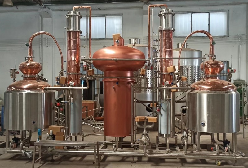 全自動雙釜蒸餾機